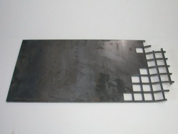 Xarxes II, Acer, 100 x 50 x 5 cms. 2003._w600_h450